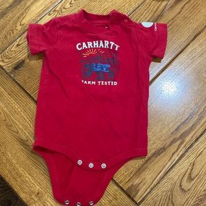 Short sleeve Carhartt Baby Bodysuit